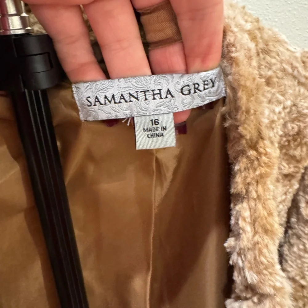 Cozy Tan Teddy Jacket